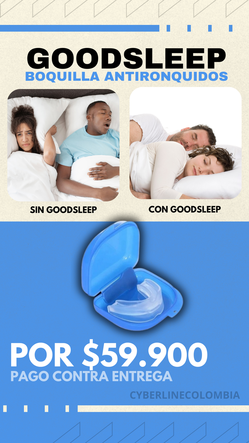 Boquilla Antirronquidos l Good Sleep